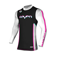 Maglia Seven Mx Zero 25.1 Alter Nero Bianco