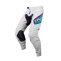 Pantaloni Seven Mx Zero 25.1 Alter Bianco Nero