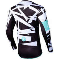 Seven Maglia Cross Rival Trooper Nero Bianco