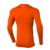 Seven Zero Compression Jersey Orange Fluo - 2