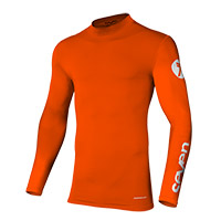 Maillot Seven Zero Compression Orange Fluo