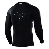 Camiseta Seven Zero Compression Laser Cut negro - 2