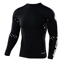 Seven Zero Compression Laser Cut Jersey Black