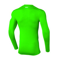 Seven Zero Compression Jersey Green Fluo - 2