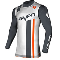 Camiseta Seven MX Zero Vanguard blanco - 3