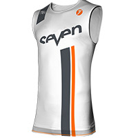 Camiseta Seven MX Zero Vanguard blanco