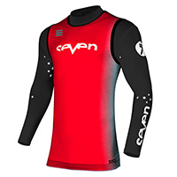 Maillot Seven MX Zero Dissolve rouge - 3