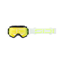 Sidi Fulmen Spiegelbrille weiss fluo gelb gold