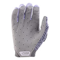 Gants Troy Lee Designs Air Richter Argent Feu