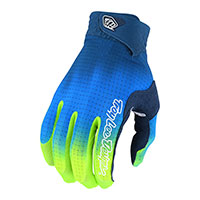 Gants Troy Lee Designs Air Jet bleu jaune