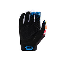 Gants Troy Lee Designs Air Kid Wavez noir rouge - 2