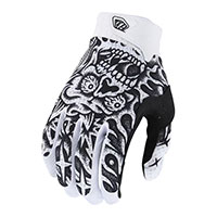 Troy Lee Designs Air Skull Demon Gloves White