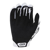 Troy Lee Designs Air Skull Demon Junior Gloves White Kid