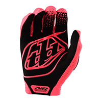 Troy Lee Designs Air Youth Gloves Glo Red Kid