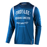 Maillot Troy Lee Designs Gp Air Roll Up Bleu