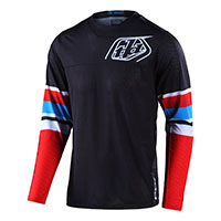 Maglia Troy Lee Designs Gp Air Warped Rosso