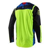 Camiseta Troy Lee Designs Gp Astro negro amarillo