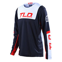 Troy Lee Designs Gp Fractura Kid Jersey Blue Kinder