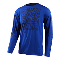 Camiseta Troy Lee Designs GP Pro Air Manic Monday azul
