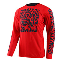 Camiseta Troy Lee Designs GP Pro Air Manic Monday rojo