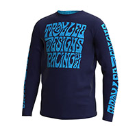 Camiseta Troy Lee Designs GP Pro Air Manic Monday JR azul