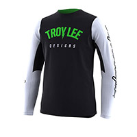 Camiseta Troy Lee Designs Gp Pro Boltz JR negro
