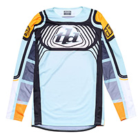 Troy Lee Designs Gp Pro Wavez Kid Jersey Light Blue Kinder