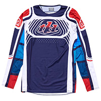 Troy Lee Designs GP Pro Wavez Kid ジャージ ブルー