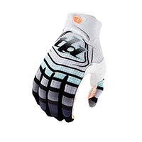 Gants Troy Lee Designs Air Kid Wavez Bleached Blanc