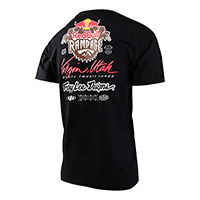 Camiseta Troy Lee Designs RB Rampage Scorched negro