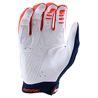 Guantes Troy Lee Design Revox Solid naranja