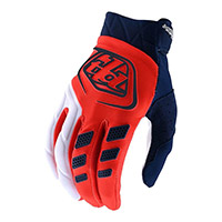 Guantes Troy Lee Design Revox Solid naranja