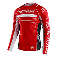 Camiseta Troy Lee Designs Se Pro Drop In amarillo