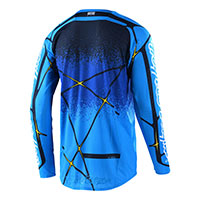 Camiseta Troy Lee Designs Se Pro Air Webstar azul