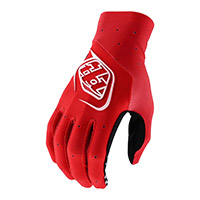 Guantes Troy Lee Designs SE Ultra rojo