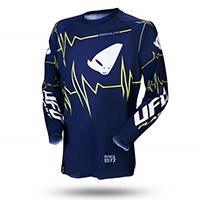 Maglia Ufo Adrenaline Slim Blu Giallo Fluo