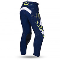 Pantaloni Ufo Adrenaline Slim Blu Giallo Fluo