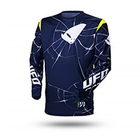 Maglia Ufo Bullet Blu Giallo Fluo