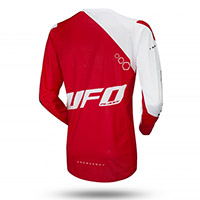 Maillot Ufo Frequency Slim rouge blanc - 2