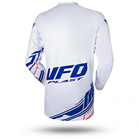 Maillot Ufo Heron Blanc Bleu Rouge