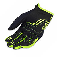 Guantes Ufo Reason negro amarillo fluo - 2