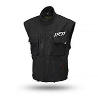 Chaqueta de enduro Ufo Taiga Protective negro