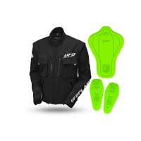 Chaqueta Enduro Ufo Taiga Protective negro