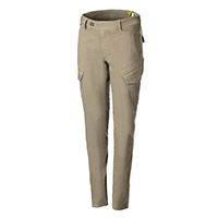 Jeans Alpinestars Caliber Tech Mujer verde