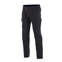 Jeans Alpinestars Cargo Nero Distressed