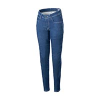 Jeans Donna Alpinestars Daisy V3 Rinse Blu