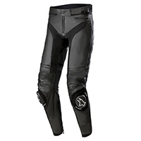 Pantalón largo de cuero Alpinestars Missile V3 negro