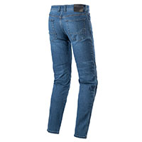 Jeans Alpinestars Radon Relaxed Fit Rinse Blu
