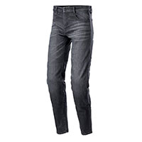 Jeans Alpinestars Sektor Regular Fit Nero Washed