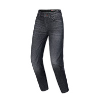 Jeans Donna Alpinestars Stella Flex-ast 7 Nero